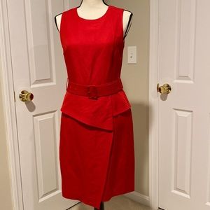 Banana Republic red dress size 4